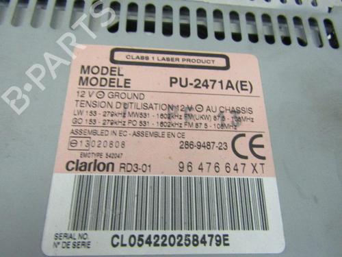 Radio PEUGEOT 307 (3A/C) 1.6 16V | BP10790087E6 