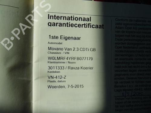 Exhaust system OPEL MOVANO B Van (X62) 2.3 CDTI FWD (FV) | BP40569574M121 - Image 26