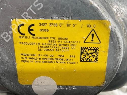 Used Front left seatbelt CITROËN C1 (PM_, PN_) 1.0 (68 hp) 28288655