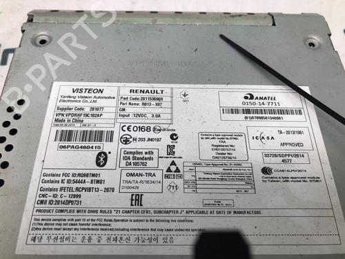 Radio RENAULT TWINGO III (BCM_, BCA_) 1.0 SCe 70 (BCMB) | BP19068290E6 