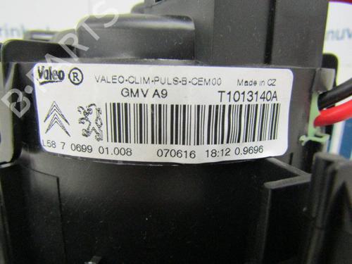 Heater blower motor PEUGEOT 208 I (CA_, CC_) 1.2 VTI 82 | BP10789568M62