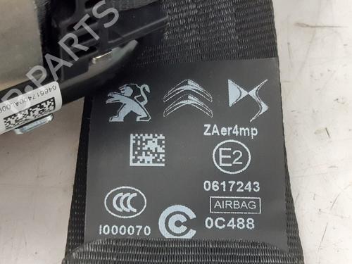 Front right seatbelt PEUGEOT 208 II (UB_, UP_, UW_, UJ_) e-208 | BP25776515I25 