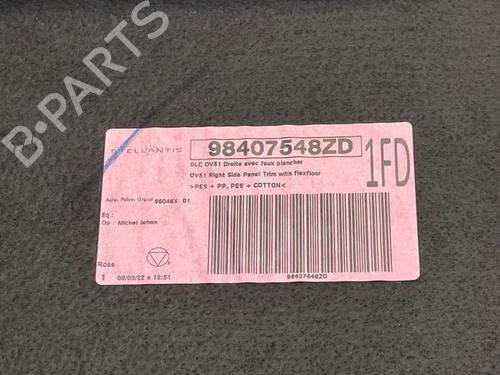 Bagagerumsbeklædning OPEL ASTRA L (OV5) 1.5 Turbo D (FBYHZT, FBYHZJ) | BP28521333I3 - Image 3