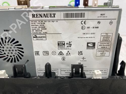 Radio RENAULT KANGOO III Box Body/MPV 1.5 Blue dCi 75 (FJAA) | BP23987826E6 