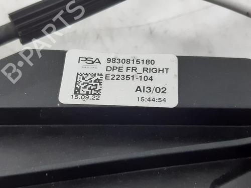 Front right window mechanism OPEL ASTRA L (OV5) 1.5 Turbo D (FBYHZT, FBYHZJ) | BP40584057C23 - Image 2