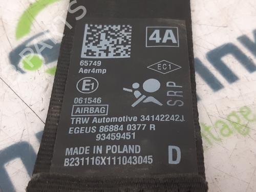 Front right seatbelt RENAULT TRAFIC III Van (FG_) 1.6 dCi 125 (FGMH) | BP24166267I25  - Image 9