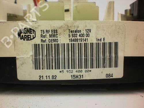 Climate control PEUGEOT 307 SW (3H) 2.0 HDI 110 | BP16540326I5 