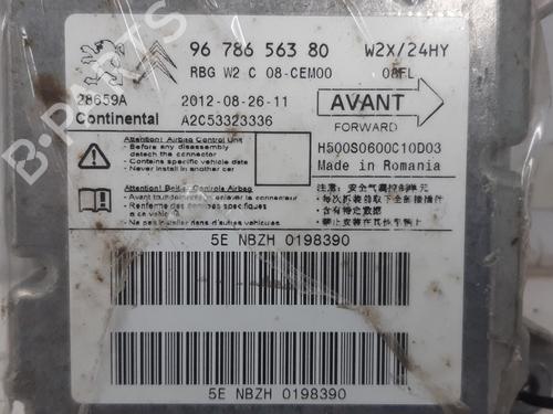 ECU airbags PEUGEOT 508 I (8D_) 2.0 HDi Hybrid4 AWC | BP24166423M53 