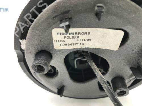 Right mirror DACIA LOGAN MCV (KS_) 1.6 16V (KS0L, KS0M, KS0P, KS1S) | BP18707760C27 