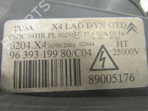 Right headlight CITROËN C5 I (DC_) 2.2 HDi (DC4HXB, DC4HXE) | BP40589874C29 - Image 3