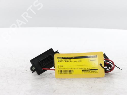 Used Heater resistor Heater resistor RENAULT TWINGO II (CN0_) 1.5 dCi 90 (86 hp) 34562407 34562407