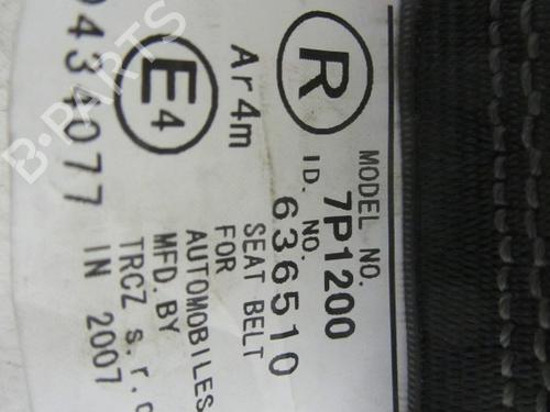Rear right seatbelt CITROËN C1 (PM_, PN_) 1.0 | BP10786246I28 