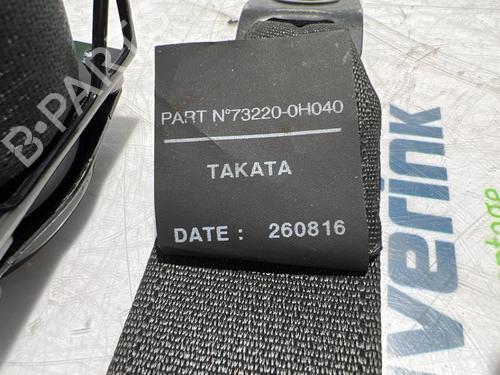 Front left seatbelt PEUGEOT 108 1.0 VTi 72 | BP25205003I26 