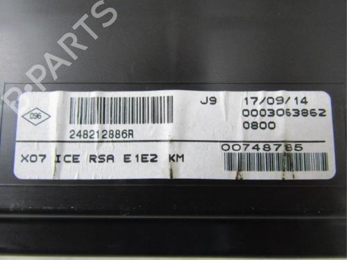 Instrument cluster RENAULT TWINGO III (BCM_, BCA_) 1.0 SCe 70 | BP40594520C47 - Image 3