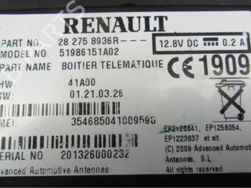 Electronic module RENAULT CAPTUR I (J5_, H5_) 0.9 TCe 90 | BP40561372M83 - Image 4