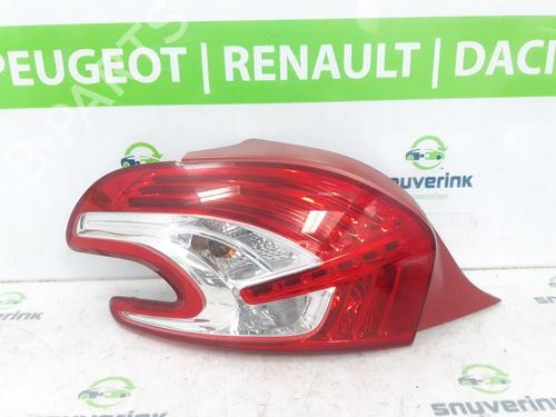 Used Left taillight PEUGEOT 208 I (CA_, CC_) 1.2 VTI 82 (82 hp) 24705203