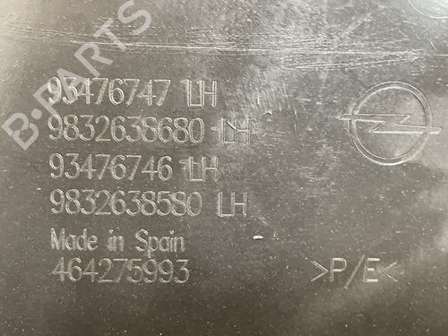 Front left panel OPEL CORSA F (P2JO) 1.2 (68) | BP30758019C58