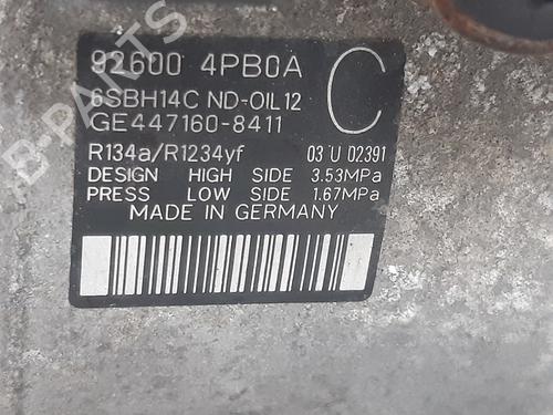 AC compressor RENAULT TALISMAN (LP_) 1.6 TCe 150 | BP24160327M34 