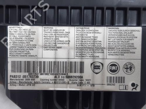 Passenger airbag FIAT 500 (312_) 1.2 (312AXA1A) | BP23987582C10 
