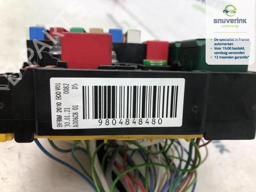 Fuse box CITROËN C3 III (SX) 1.2 THP 110 (SXHNPS, SXHNZT, SXHNZ6) | BP40580232E1 - Image 2