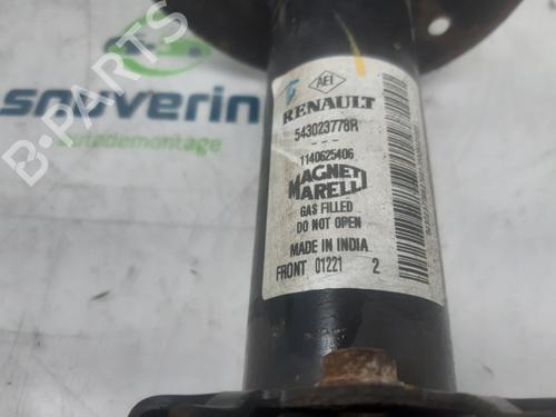 Left front shock absorber RENAULT EXPRESS Box Body/MPV 1.5 Blue dCi 75 (F6AA) | BP18413822M16 