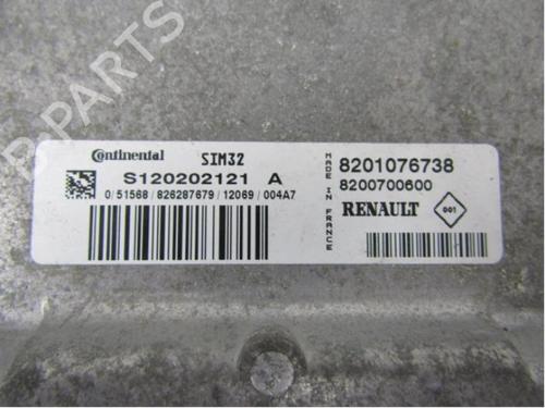 Engine control unit (ECU) RENAULT TWINGO II (CN0_) 1.2 16V (CN04, CN0B) | BP40564668M57 - Image 2