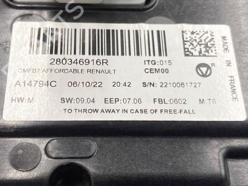 Display RENAULT CLIO V (B7_) 1.0 TCe 100 (B7MT) | BP39619047C48 - Image 2