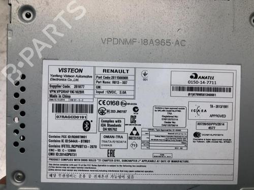 Instrument cluster RENAULT TWINGO III (BCM_, BCA_) 1.0 SCe 70 | BP40583076C47 - Image 8