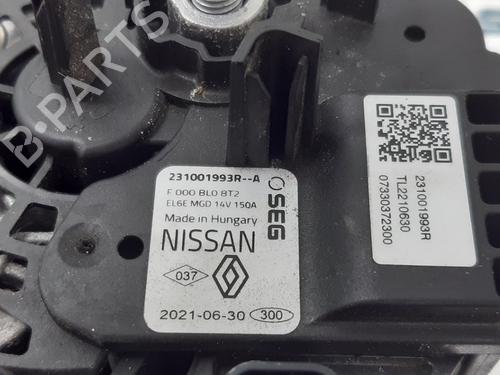 Alternator RENAULT MEGANE IV Grandtour (K9A/M/N_) 1.3 TCe 160 (K9NC) | BP26238470M7 
