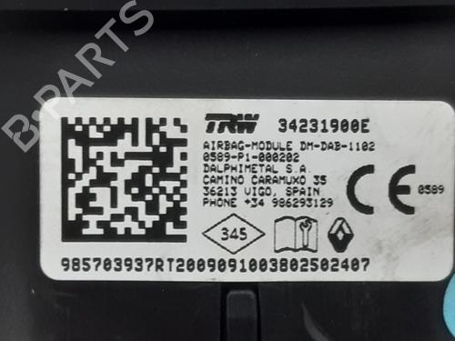 Driver airbag RENAULT CLIO V (B7_) 1.0 TCe 100 (B7MT) | BP30812521C9