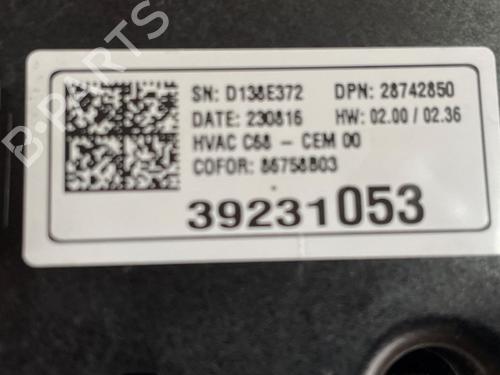 Used Climate control Climate control 27971376 27971376