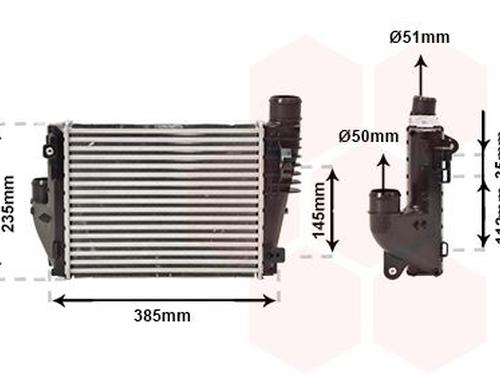 Used Intercooler TOYOTA PROACE Van (MDZ_) 1.6 D4d (MDZ9) (95 hp) 27287956