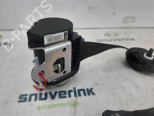 Front right seatbelt CITROËN C3 II (SC_) 1.2 VTi 82 | BP23646136I25 - Image 2