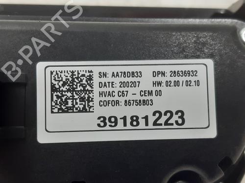 Climate control OPEL CORSA F (P2JO) 1.2 (68) | BP24647458I5 - Image 4