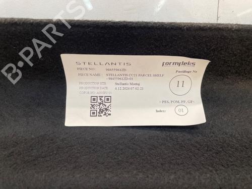Rear parcel shelf CITROËN C3 IV (CC_, CB_) 1.2 PureTech 100 (CCHPV4) | BP34567186C85  - Image 5