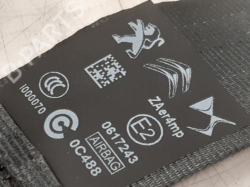 Front right seatbelt PEUGEOT 208 II (UB_, UP_, UW_, UJ_) 1.2 PureTech 100 | BP22542076I25 