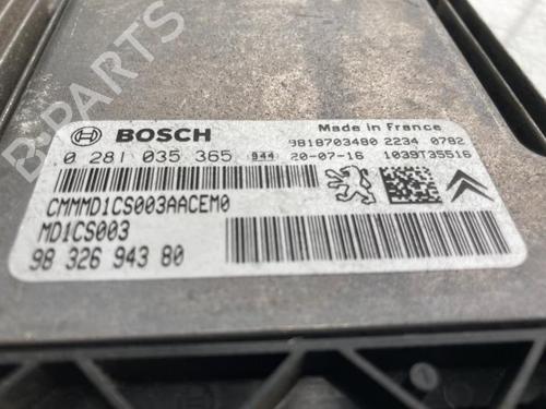 Used Engine control unit (ECU) Engine control unit (ECU) PEUGEOT PARTNER Box Body/MPV (K9) 1.5 BlueHDi 75 (75 hp) 29899441 29899441