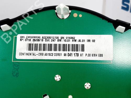 Instrument cluster CITROËN C3 II (SC_) 1.2 VTi 82 | BP37072027C47 - Image 4