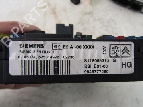 Engine control unit (ECU) PEUGEOT 206 SW (2E/K) 1.6 16V | BP14347560M57 