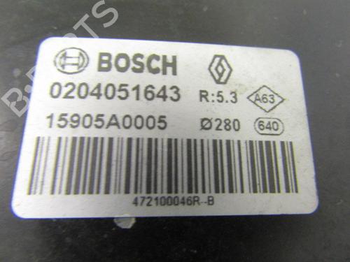 Servo brake RENAULT LAGUNA III Grandtour (KT0/1) 2.0 16V Turbo | BP10791760M42 
