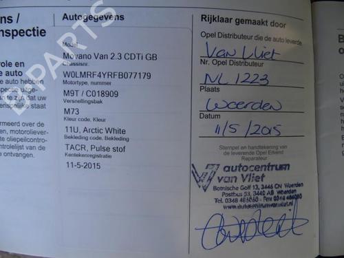 Exhaust system OPEL MOVANO B Van (X62) 2.3 CDTI FWD (FV) | BP40569574M121 - Image 25