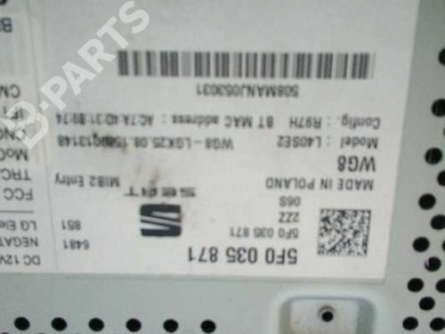 Bilradio SEAT TOLEDO IV (KG3) 1.6 TDI | BP3206985E6 