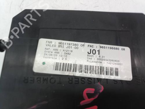 Fuse box CITROËN C5 I (DC_)  | BP13809737E1 