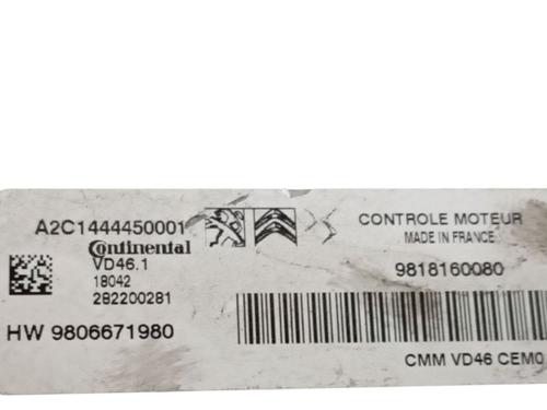Engine control unit (ECU) PEUGEOT 2008 I (CU_)  | BP29721785M57 