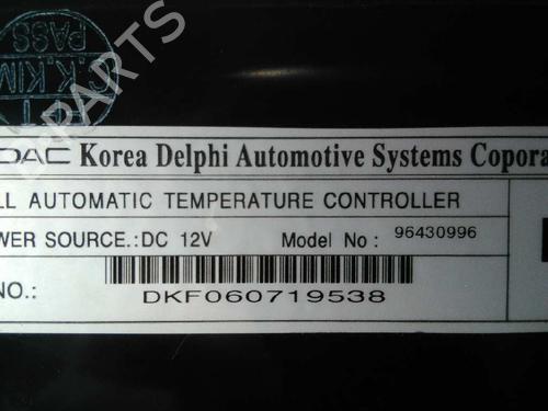 Climate control CHEVROLET LACETTI (J200)  | BP6043721I5 