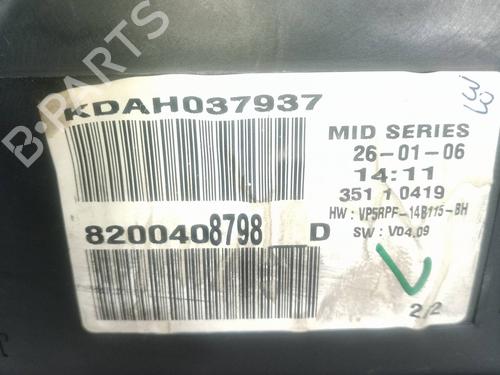 Instrument cluster RENAULT MEGANE II (BM0/1_, CM0/1_) 1.5 dCi (BM1E, CM1E) | BP6324780C47 