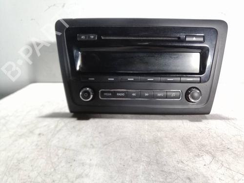 Used Radio SKODA RAPID (NH3, NK3, NK6) 1.2 TSI (105 hp) 6511670