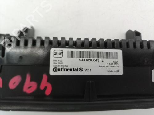 Climate control SEAT IBIZA IV (6J5, 6P1)  | BP26332276I5 