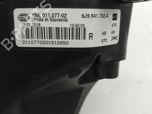 Right front fog light SEAT LEON (5F1)  | BP28278626C31 