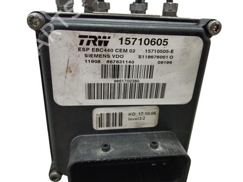 ABS pump PEUGEOT 407 (6D_) 2.0 (6DRFNB, 6DRFNE) | BP22988315M43 